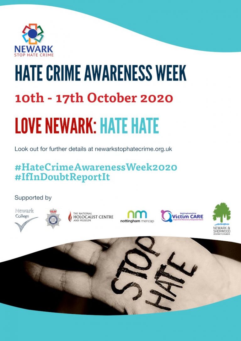 Newark Stop Hate Crime Love Newark Hate Hate